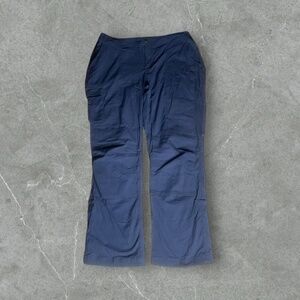 Duluth Trading Pants Men 36x31‎ Navy Blue Nylonn Cargo Hiking Breathable Light